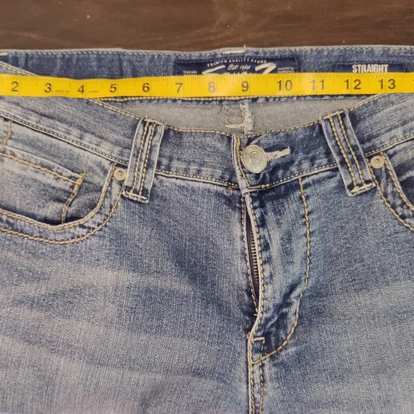 seven7  women's vintage straight jeans size W30X20L - Picture 13 of 14
